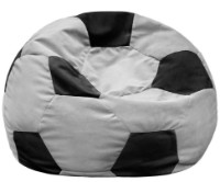 Fotoliu puf Edka Minge Black/Grey