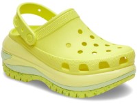 Шлёпанцы женские Crocs Mega Crush Clog Acidity Yellowgreen, s.39-40 фото №3 — интернет-магазин Desire.md