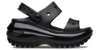 Șlapi pentru femei Crocs Mega Crush Sandal Black, s.38-39