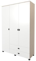 Шкаф ML-Mobila Рио №3 1400 Дуб Сонома/Белый