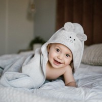 Полотенце для детей BabyOno Gray (1553/03) фото №2 — интернет-магазин Desire.md