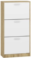 Rafturi pentru pantofi Magnusplus Brisbane Craft Gold Oak/White