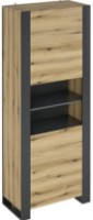 Шкаф Magnusplus Combo CO8 796x2000x421 Gri Grafit/Stejar Evoke Coast