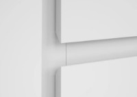 Комод Magnusplus Concept 1D3S 1200x820x400 Stejar craft Gri/Nimfea Alb фото №2 — интернет-магазин Desire.md