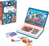 Развивающий набор Janod Magnéti'Book Pompiers J02583