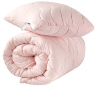 Set plapumă cu pernă MobiCasa Tropical Set Pudra