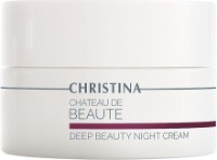 Cremă pentru față Christina Chateau de Beaute Deep Beauty Night Cream 50ml
