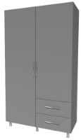 Шкаф Smartex N11 120x52x210cm Графит
