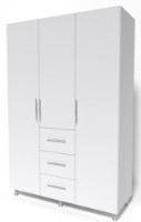 Шкаф Smartex N12 180x52x210cm Белый