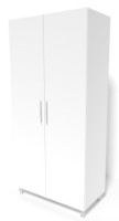 Dulap Smartex N5 100x52x210cm Белый imaginea #1 — magazin online Desire.md