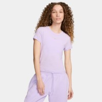 Tricou de dame Nike W Nsw Nk Chll Knt Md Crp Violet Mist, s.S imaginea #1 — magazin online Desire.md