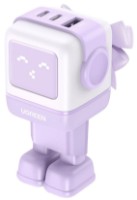 Зарядное устройство Ugreen Robot GaN Tech 65W Purple (35291) фото №1 — интернет-магазин Desire.md