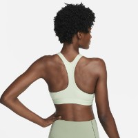 Топ Nike W Nk Swsh Lgt Spt Bra Honeydew/Black, s.L фото №2 — интернет-магазин Desire.md