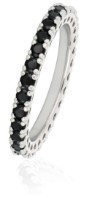 Кольцо Artlinea из серебра с цирконами 17.8 (ZAN530DN09-LB)