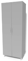 Dulap Smartex N6 80x52x210cm Графит imaginea #1 — magazin online Desire.md