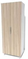 Шкаф Smartex N7 80x52x210cm Белый/Дуб Светлый фото №1 — интернет-магазин Desire.md