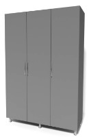 Шкаф Smartex N8 140x52x210cm Графит