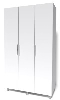 Dulap Smartex N9 120x47x210cm Белый imaginea #1 — magazin online Desire.md