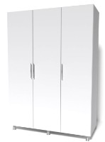 Шкаф Smartex N9 140x47x210cm Белый фото №1 — интернет-магазин Desire.md