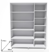Dulap Smartex N9 160x47x210cm Белый imaginea #2 — magazin online Desire.md