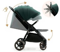 Carucior Kinderkraft Mitzy Green (KSMITZ00GRE0000) imaginea #3 — magazin online Desire.md