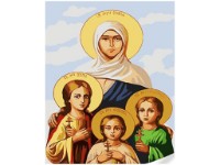 Tablou pe numere Strateg Вера, Надежда, Любовь и их мать София (SS1118)