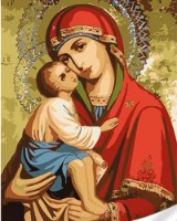 Tablou pe numere Strateg Донская икона Божией Матери (SS1115)