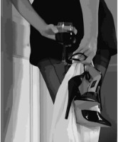 Tablou pe numere Strateg Женщина с бокалом вина (HH039)