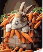 Tablou pe numere Strateg Кролик в моркови (SS1129)