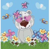 Tablou pe numere Strateg Розовые очки (ES083)