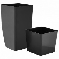 Ghiveci Aleana 115038 Cvadro 27x27x51cm imaginea #2 — magazin online Desire.md