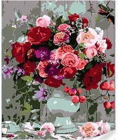 Tablou pe numere Strateg Роскошный букет (SS1105)