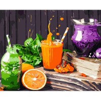 Tablou pe numere Strateg Сок и лимонад (GS779)