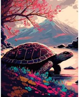 Tablou pe numere Strateg Черепаха у горы (GS914)