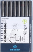 Ручка-лайнер Schneider Fineliner Pictus 197598 8pcs