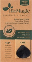Краска для волос BioMagic 1.01 60ml Intense Blue Black