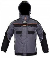 Jacheta de lucru Art.MaSter Professional Win OX Black/Steel/Orange M