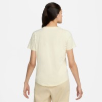 Tricou de dame Nike W Nsw Tee Club Coconut Milk/Black, s.L imaginea #2 — magazin online Desire.md