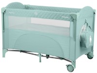 Pătuț pliabil Kikka Boo Milky Way Mint 2023 2 Levels