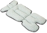 Матрасик для коляски BabyJem Green Flower (507)