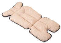 Матрасик для коляски BabyJem Salmon Flower (507)