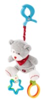 Jucărie pentru pătuturi si carucioare Chipolino Bear Grey (PIK01402BEG)