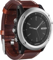 Смарт-часы Garmin fēnix 3 Sapphire Silver with Leather Band (020-00161-47)