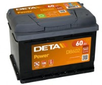 Автомобильный аккумулятор Deta DB602 Power