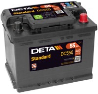 Автомобильный аккумулятор Deta DC550 Standard