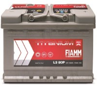 Автомобильный аккумулятор Fiamm Titanium Pro L3 80P (7905157)