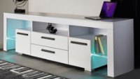 Comodă Ambianta TV City 1.6m Alb