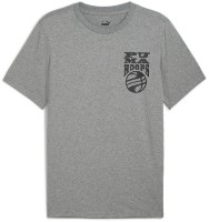 Tricou bărbătesc Puma The Hooper Tee 2 Medium Gray Heather, s.M