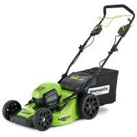 Газонокосилка аккумуляторная Greenworks GD60LM46SP