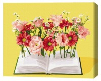 Tablou pe numere Brushme Книга на родном языке (BS53995FC)